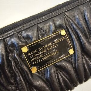 Marc Jacob's Black and Gold Wallet